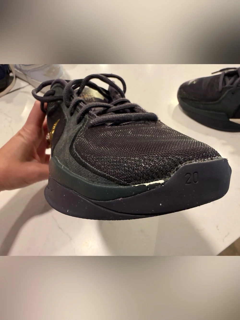 Nike Girls Sabrina 2 KC “Broken Records” Basketball Shoes. Size 3.5Y